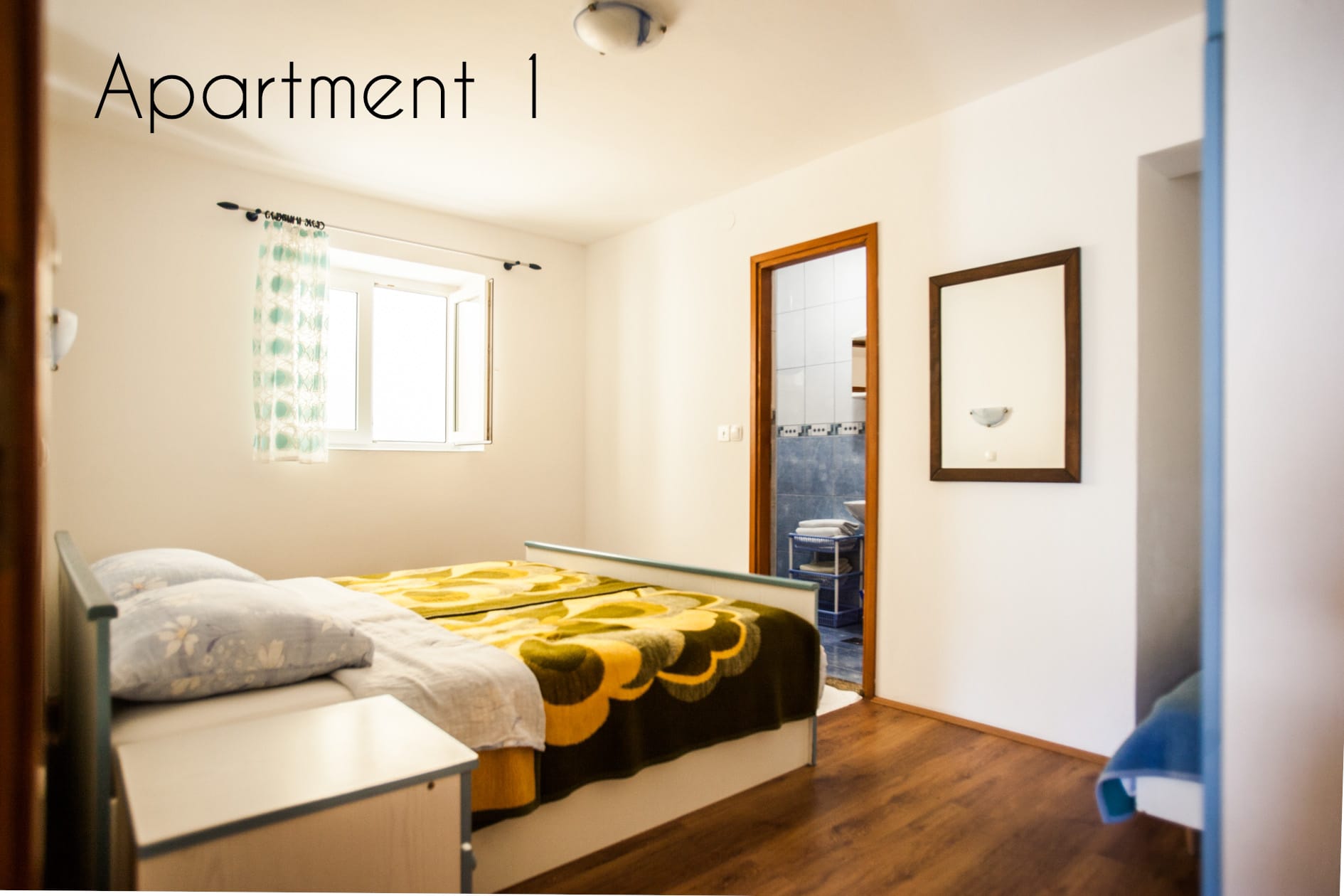 Apartment 1 – Schlafzimmer