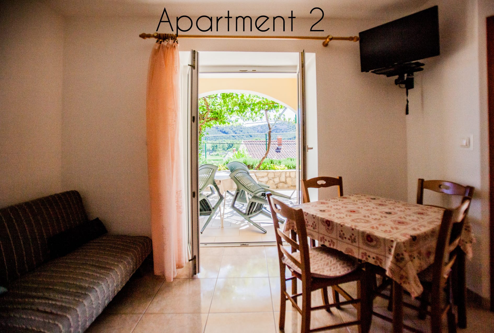 Apartment 2 – Wohnbereich