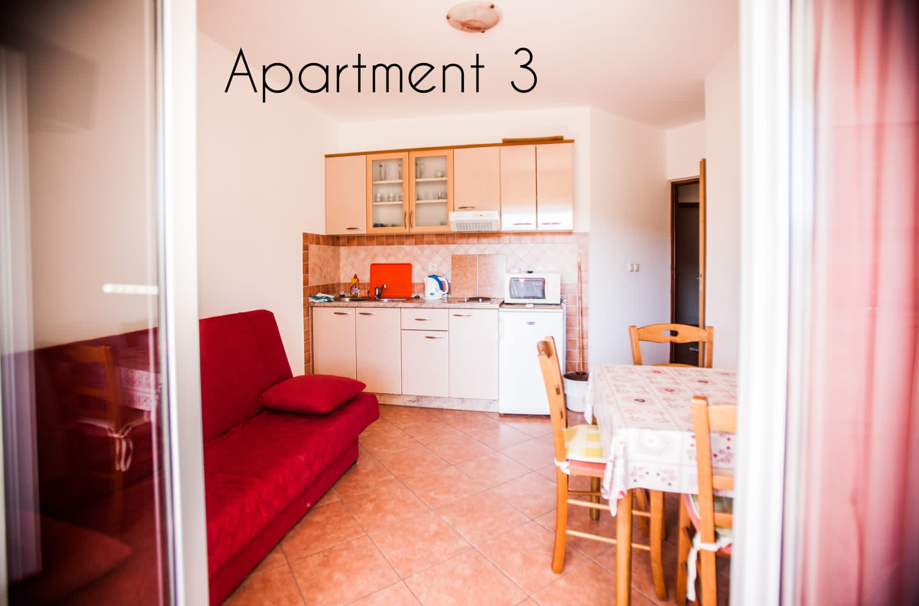 Apartment 3 – Schlafzimmer