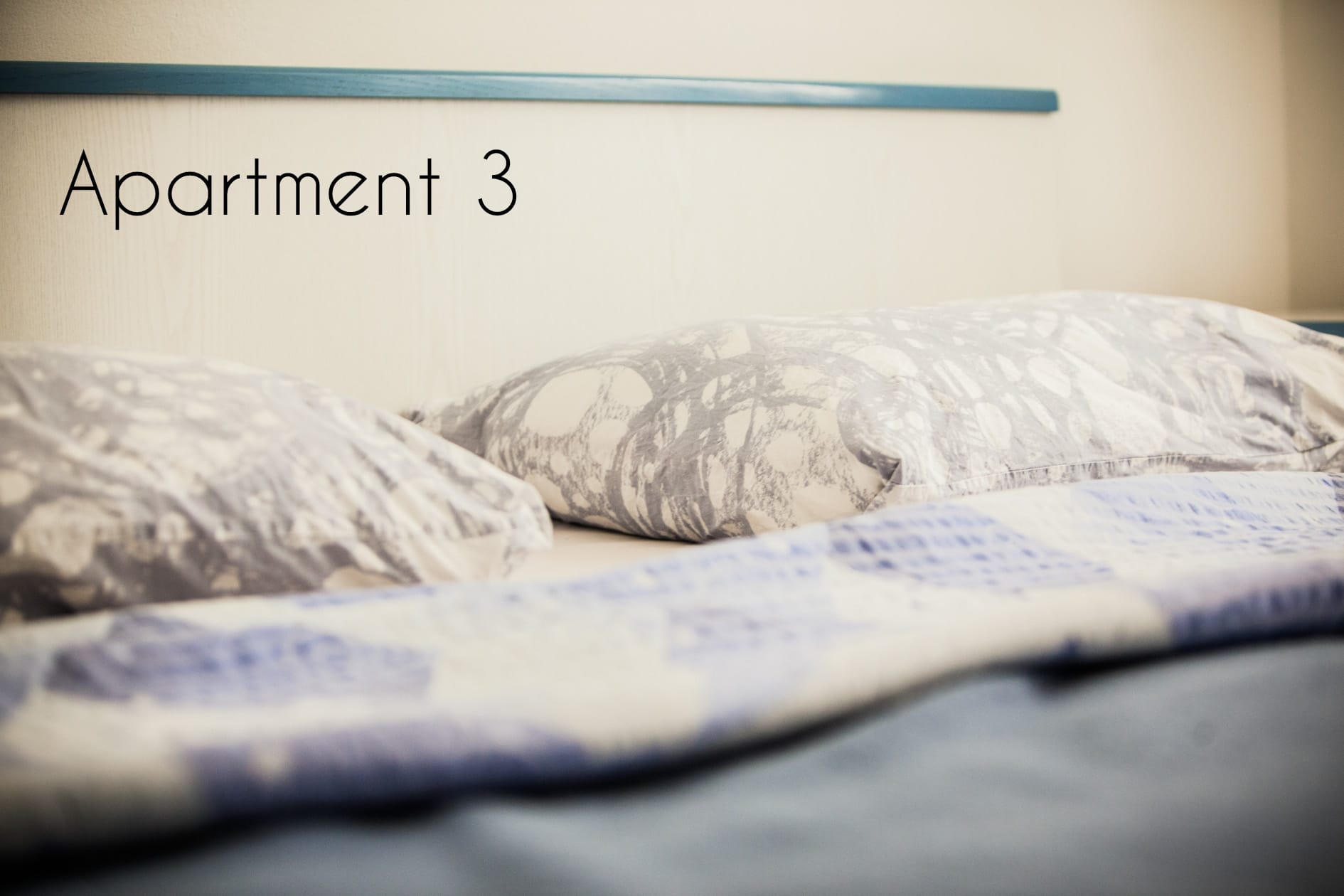 Apartment 3 – Schlafzimmer