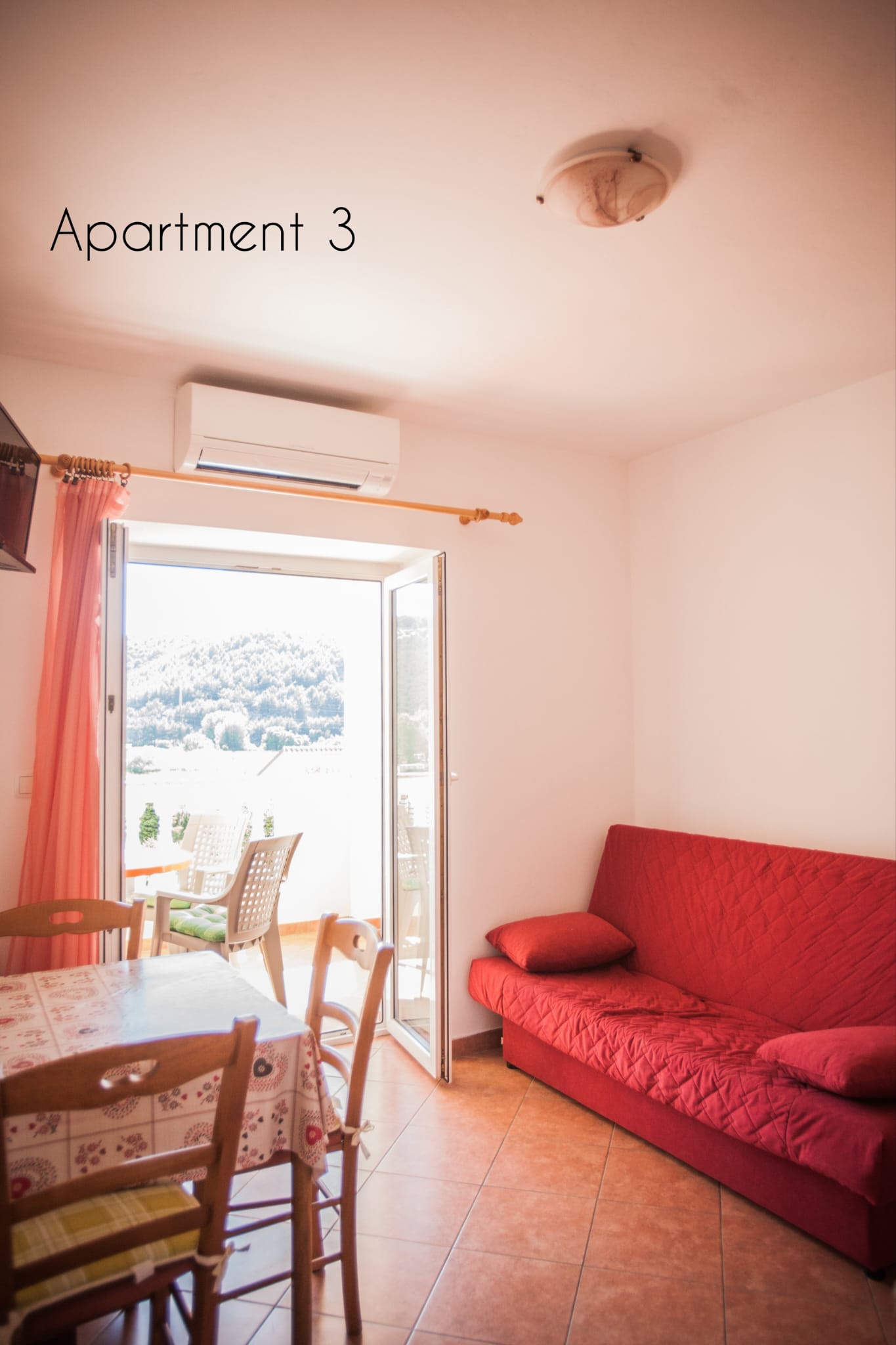 Apartment 3 – Schlafzimmer