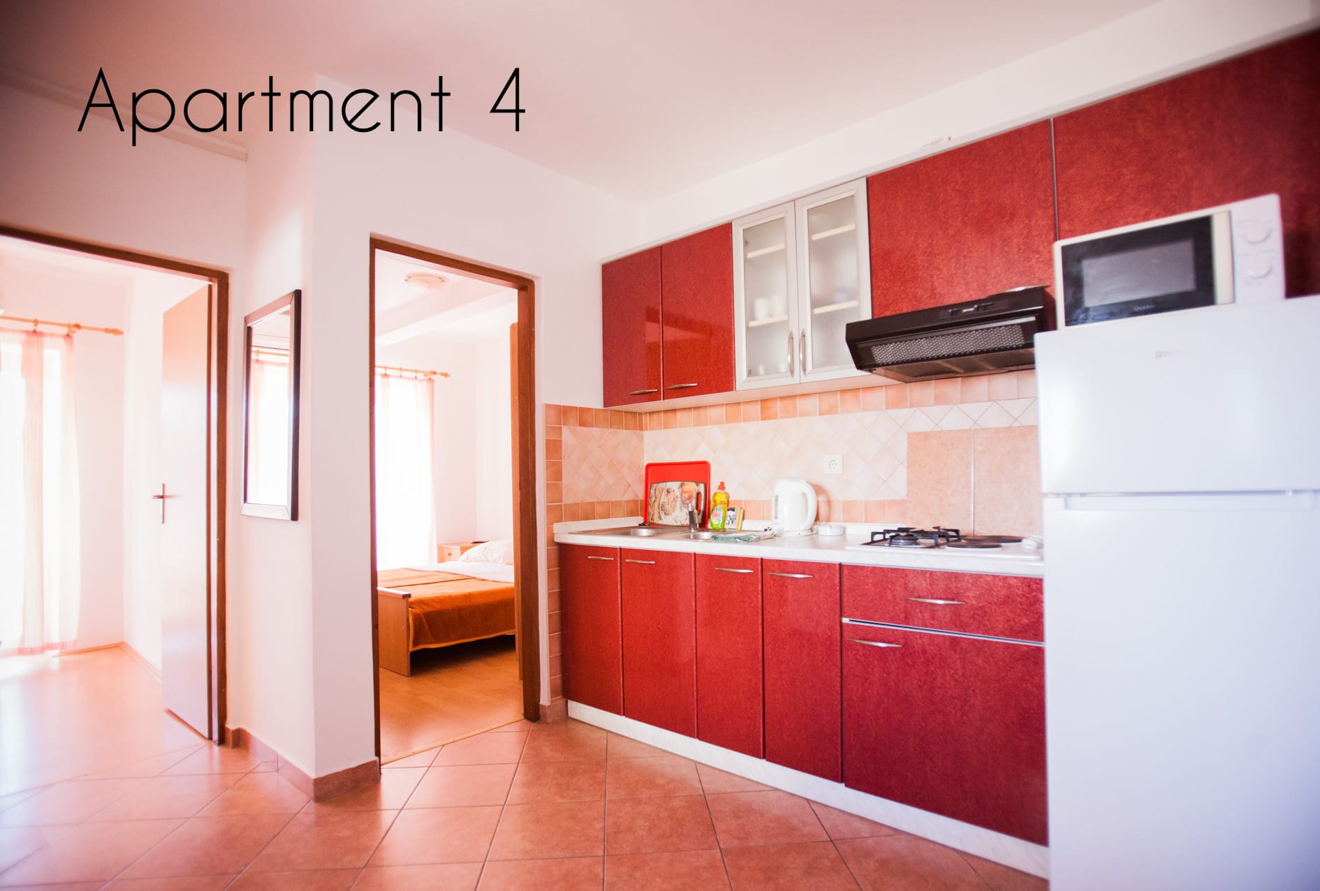 Apartment 4 – Schlafzimmer